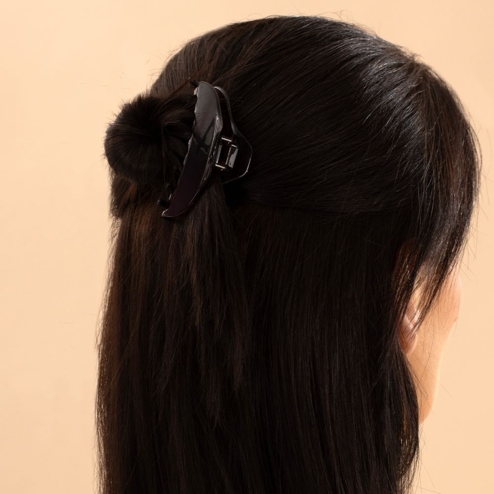 Small Hair Claw Clip for Fine Hair Tortoiseshell