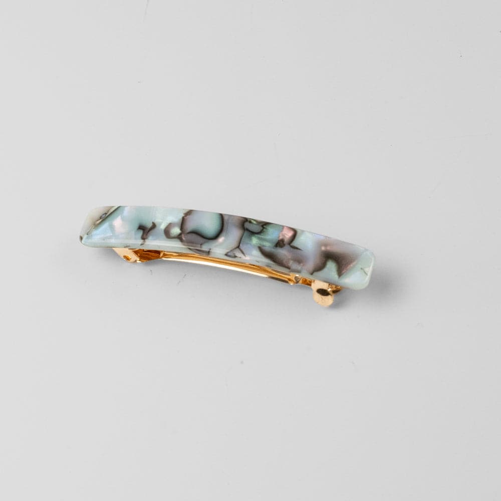 Mini Barrette Clip in 6.5cm Opal Handmade French Hair Accessories at Tegen Accessories