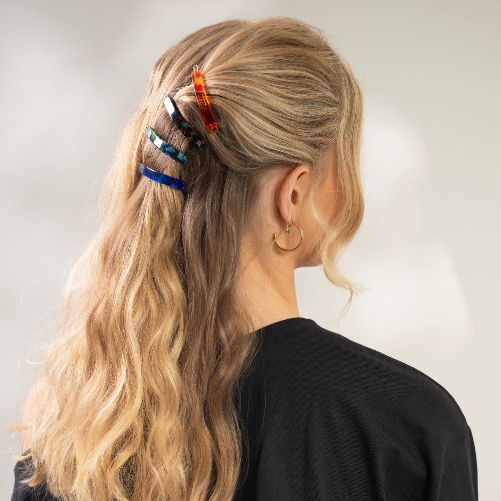 Limited Edition Pick & Mix Narrow Hair Clips at Tegen Accessories
