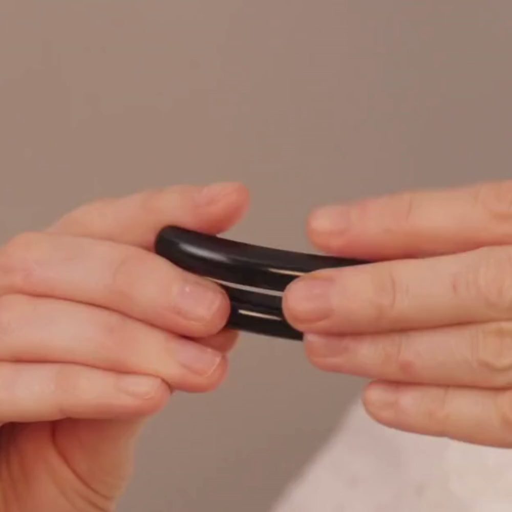 2x 6cm mini barrette clips at tegen accessories hair tutorial