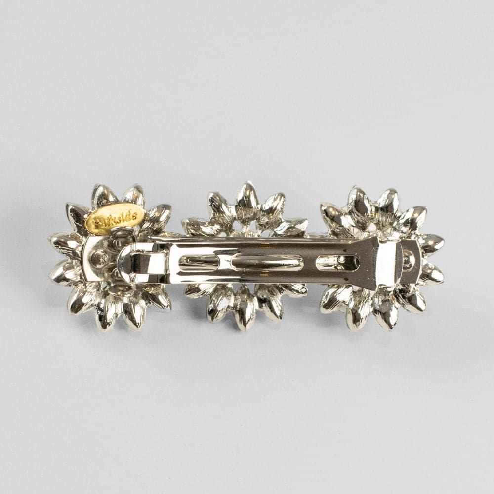 Swarovski Crystal Daisy Barrette Clip Swarovski Crystal in at Tegen Accessories