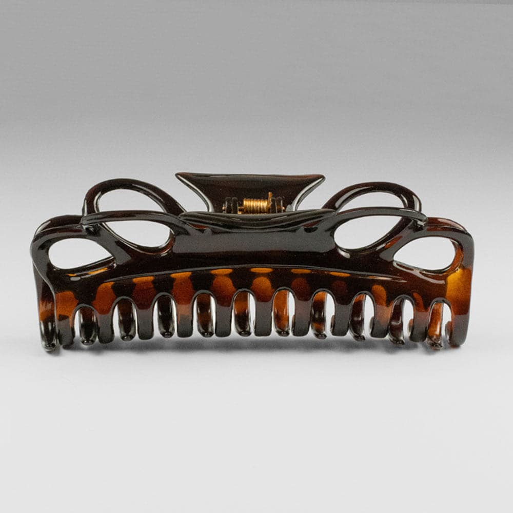 Tortoiseshell Hair Claw Clip in French Hair Accessories at Tegen Accessories